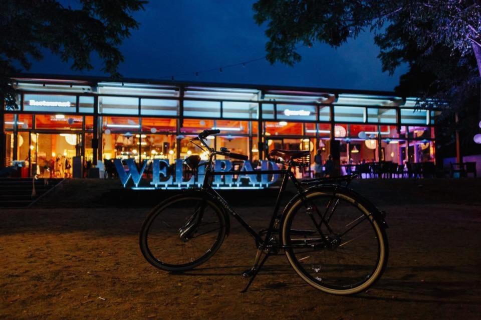 Hotel Weltrad Am Fluss Restaurant & Quartier Schönebeck Zewnętrze zdjęcie
