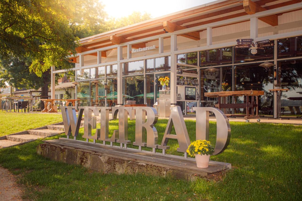 Hotel Weltrad Am Fluss Restaurant & Quartier Schönebeck Zewnętrze zdjęcie